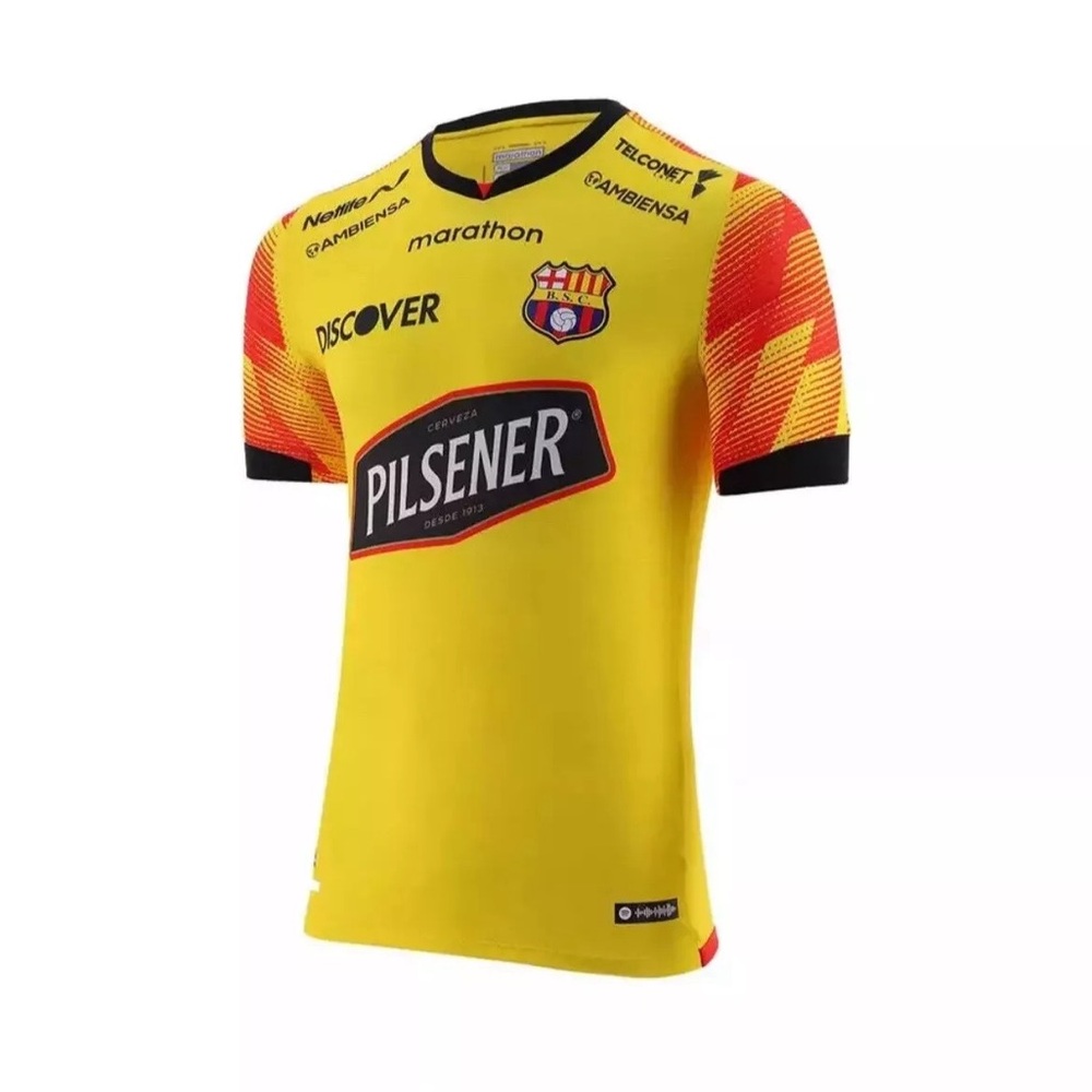 Marathon Authentic Barcelona SC Guayaquil Ecuador Soccer 2024 Jersey Men's Sz M